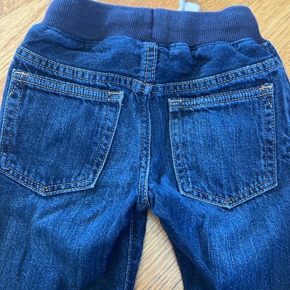 Gap Boys Dark Wash Relaxed Straight Legged fit. Pull on - Picture 7 of 8